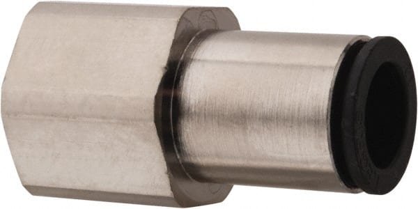 Legris 3114 12 21 Push-To-Connect Tube Fitting: Connector, Straight, 1/2" Thread 