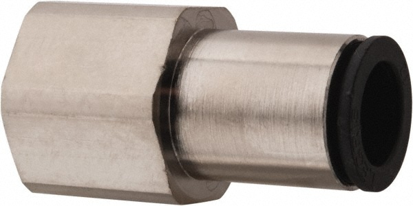 Legris 3114 12 21 Push-To-Connect Tube Fitting: Connector, Straight, 1/2" Thread Image