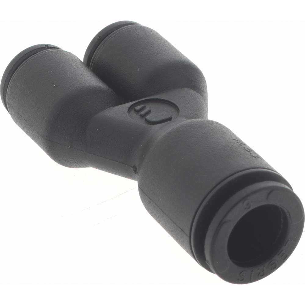 Legris 3140 Nylon Push-to-Connect Wye Fitting - 5/32" 4mm Tube OD For Air & Water Systems
