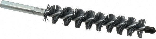 Single Stem/Spiral Tube Brush: 3/4" Dia, 6-1/4" OAL