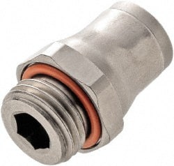 Legris 3801 04 19 Push-To-Connect Tube to Metric Thread Tube Fitting: Male Connector, M5 x 0.8 Thread 