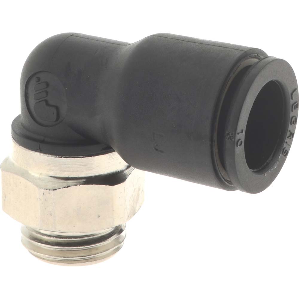 Push-To-Connect Tube Fitting: Male Elbow, 1/4" Thread