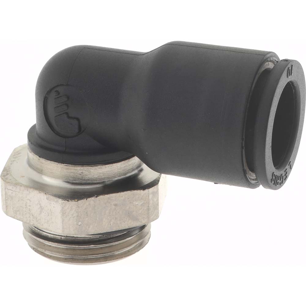 Push-To-Connect Tube Fitting: Male Elbow, 3/8" Thread