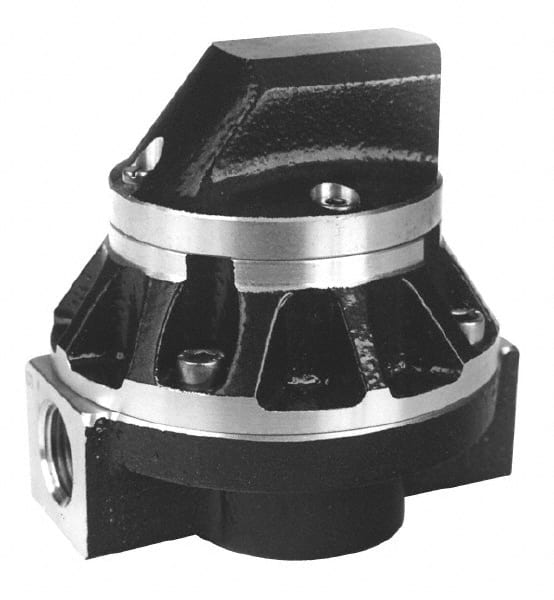 GPI OM025A001-222 1" FNPT Port Oval Gear Flowmeter 