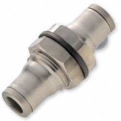 Legris 3816 10 00 Push-To-Connect Tube to Tube Tube Fitting: Bulkhead Union 