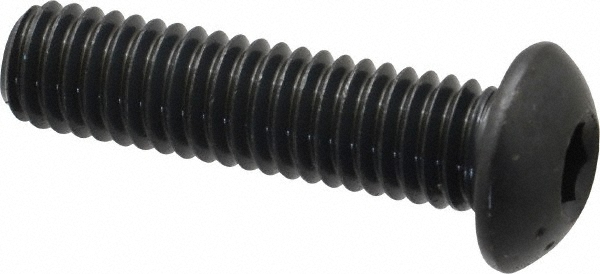 Made in USA 37C150KBC 3/8-16 1-1/2" Length Under Head Hex Socket Drive Button Socket Cap Screw Image
