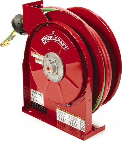 13-3/4" Long x 6" Wide x 14-1/2" High, 1/4" ID, Welding Hose Reel