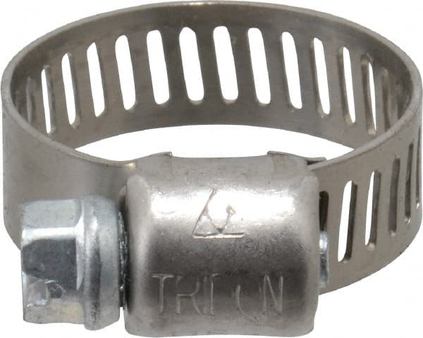 Ideal Tridon 6712M51#12 Stainless Steel Worm Drive Clamp with 316 Stainless Steel Screw 67M Series Pack of 10 11/16 to 1-1/4 Diameter 9/16 W