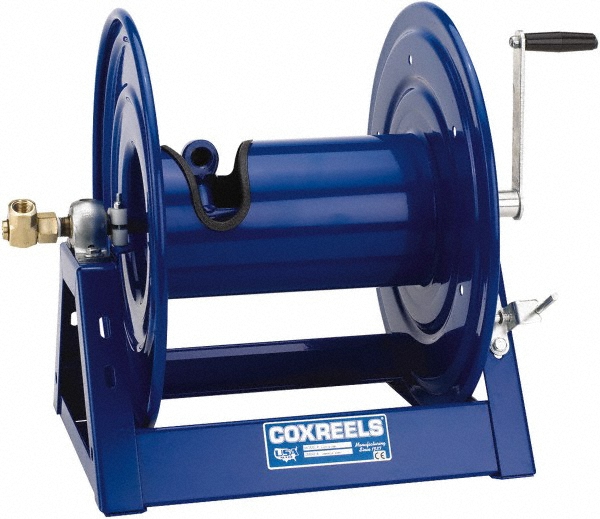 CoxReels Hose Reel without Hose 3/4" ID Hose, 100' Long, Hand Crank