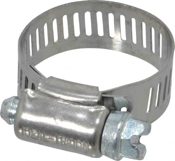 5724051 Stainless Steel 1/2" Hy-Gear Hose Clamp 1-1/16"-2" Pack of 10
