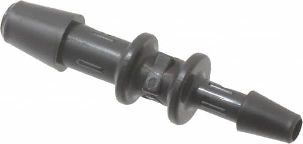 Barbed Tube Reducer: Single Barb, 3/16 x 1/8" Barb