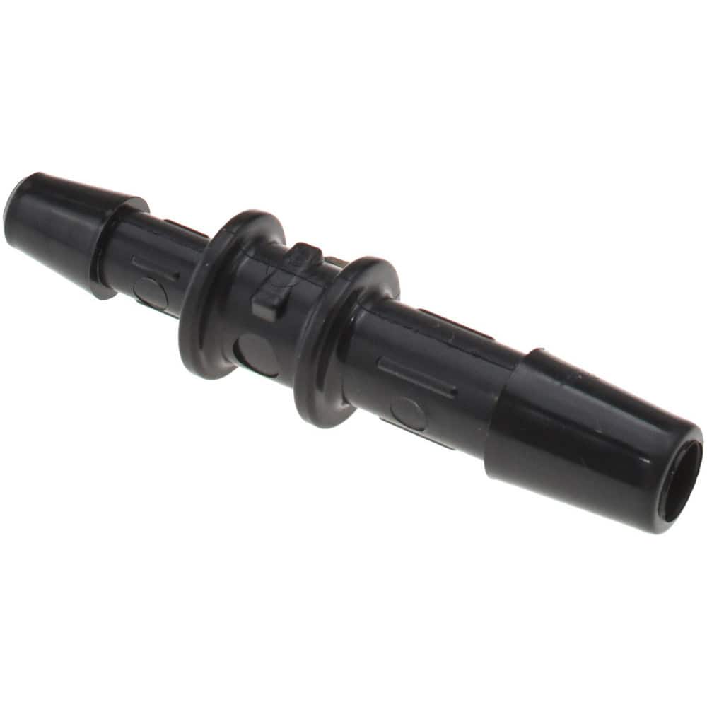 Barbed Tube Reducer: Single Barb, 1/4 x 3/16" Barb