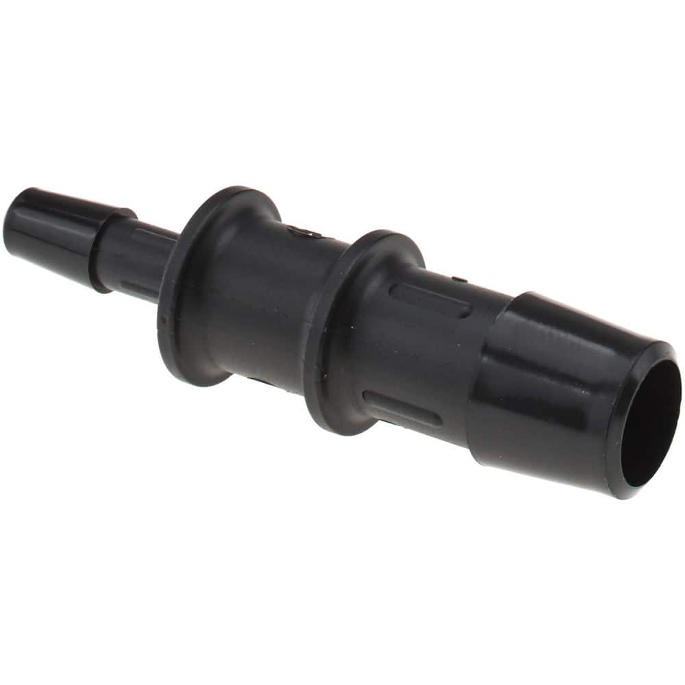 Barbed Tube Reducer: Single Barb, 1/2 x 1/4" Barb