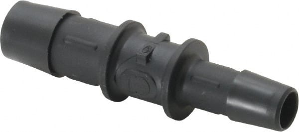 Barbed Tube Reducer: Single Barb, 1/2 x 3/8" Barb
