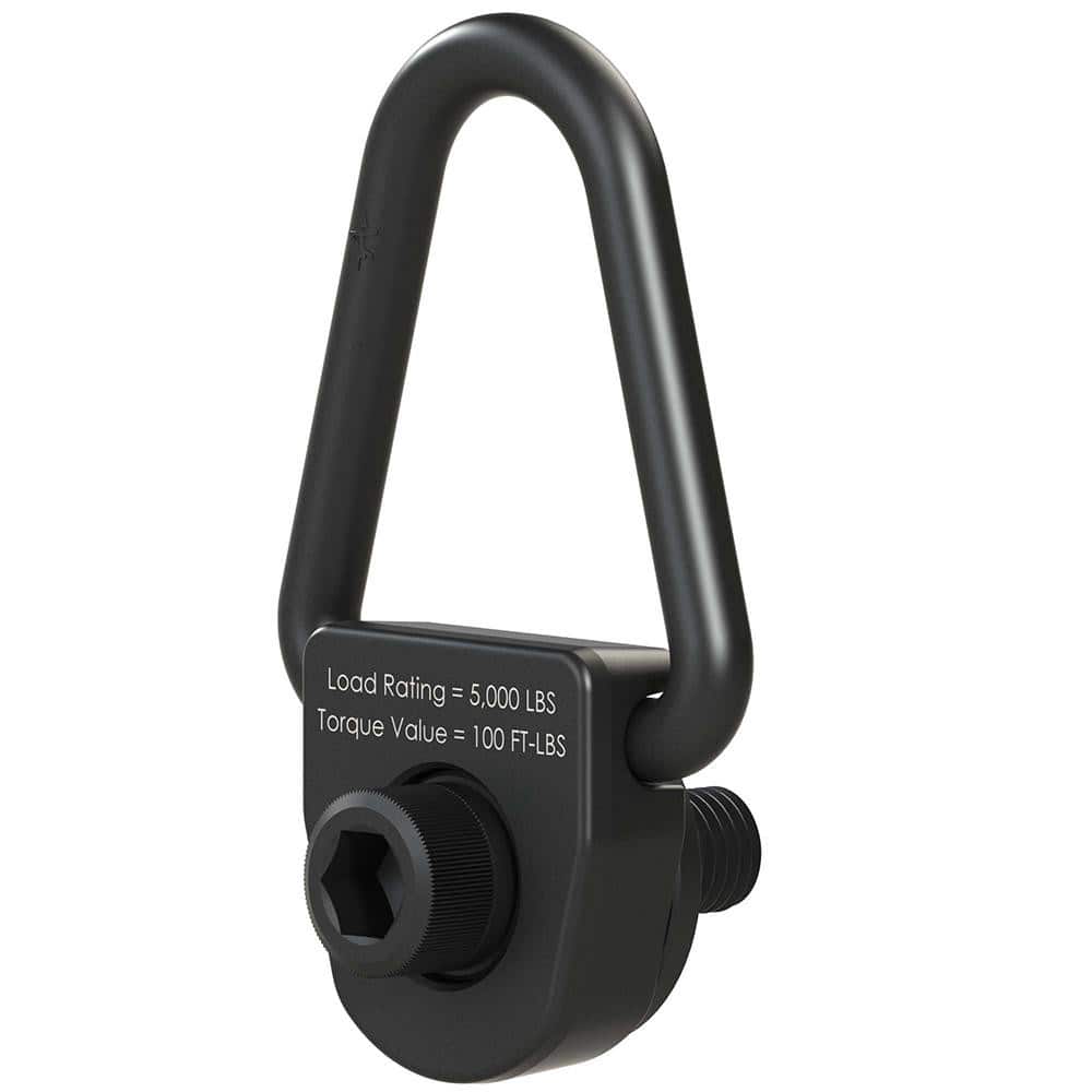 ADB Hoist Rings 36335 Hoist Ring: Screw-On, 8,000 lb Working Load Limit, 360 ° 