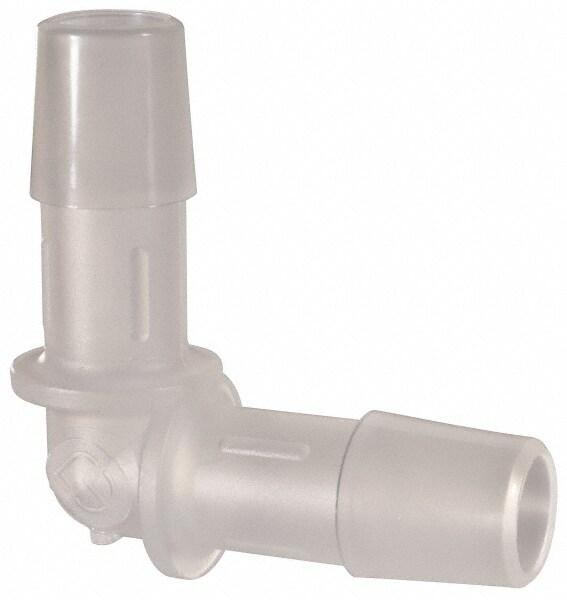 Barbed Tube Elbow: 3/8" Barbs
