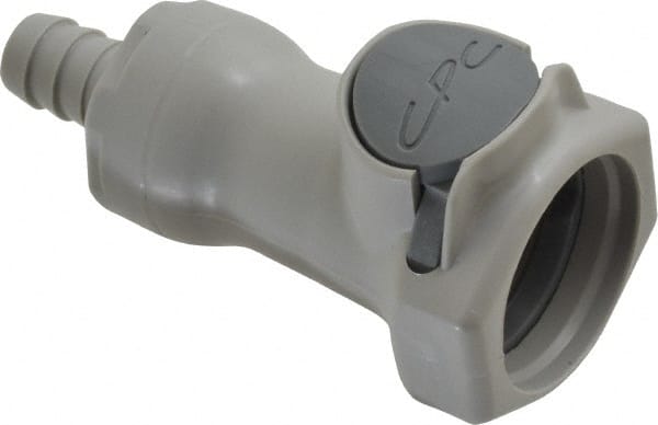 CPC Colder Products HFCD17612 3/8" Nominal Flow, 3/8" ID, Female, Inline Hose Barb-Female Socket 