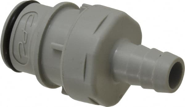 CPC Colder Products HFCD22612 3/8" Nominal Flow, 3/8" ID, Male, Inline Hose Barb-Male Plug 