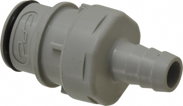 CPC Colder Products HFCD22612 3/8" Nominal Flow, 3/8" ID, Male, Inline Hose Barb-Male Plug 