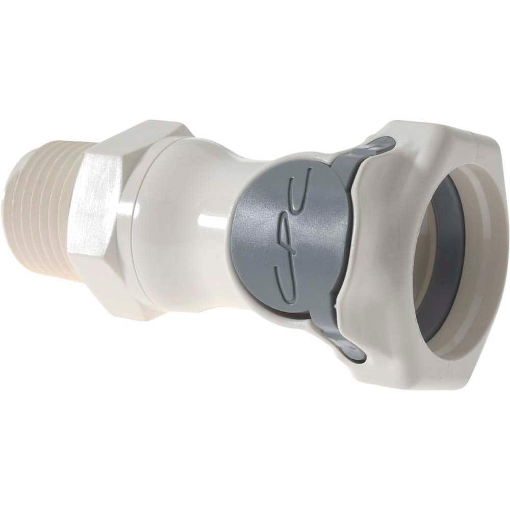 CPC Colder Products HFCD10835 3/8" Nominal Flow, 1/2 NPT Thread, Female, Inline Threaded-Female Socket 