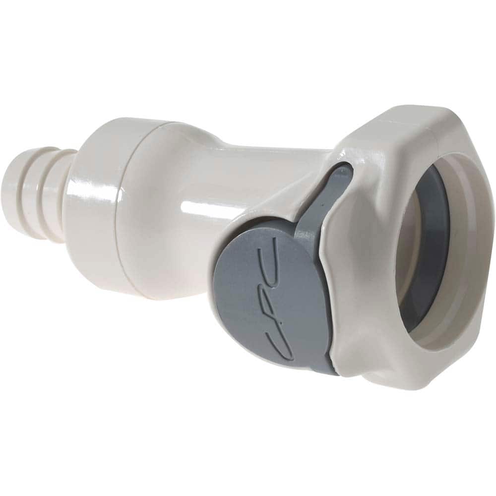 CPC Colder Products HFCD17835 3/8" Nominal Flow, 1/2" ID, Female, Inline Hose Barb-Female Socket 