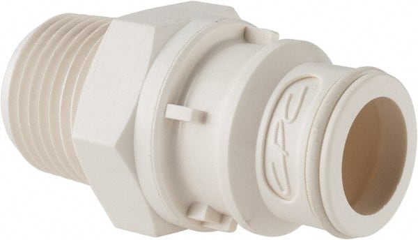 CPC Colder Products FFC24835 1/2" Nominal Flow, 1/2 NPT Thread, Male, Inline Threaded-Male Plug 