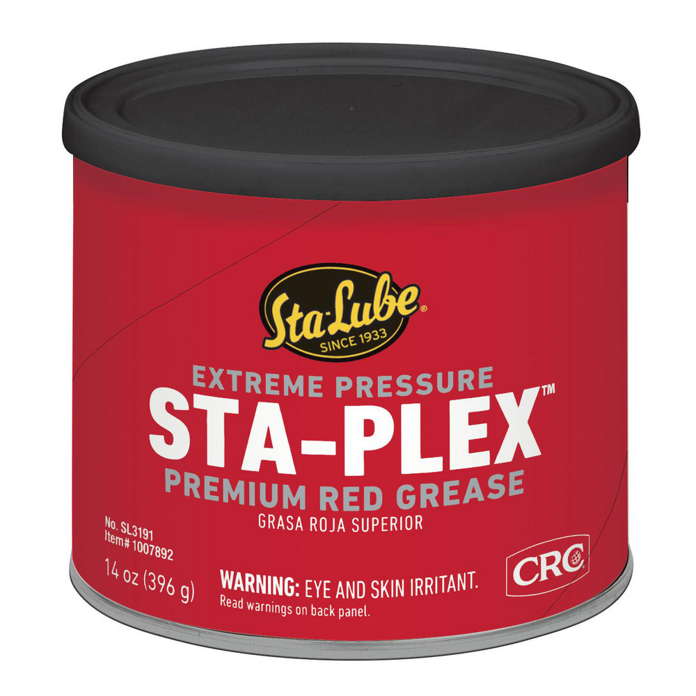 CRC - Sta-Lube Sta-Plex EP Premium Red Grease, 14oz | MSC Direct