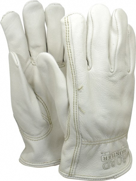 MCR SAFETY 3200L Gloves: Size L, Cowhide Image