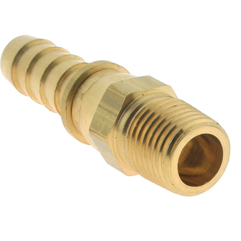 1/2 Barb x 3/8 Male Pipe Swivel Connector Anderson Metals Brass Hose Fitting 1/2 Barb x 3/8 Male Pipe Swivel Connector Anderson Metals Brass Hose Fitting