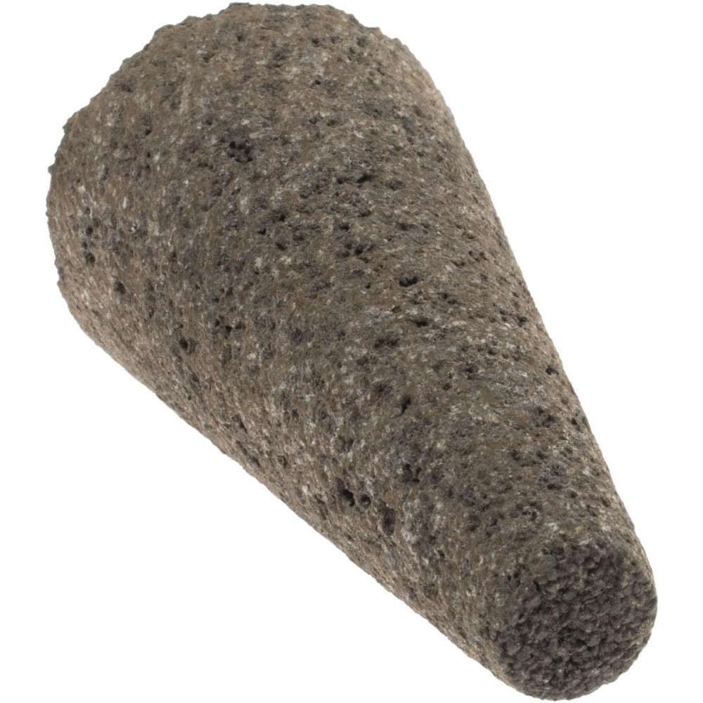 Cone Rocks Norton - Abrasive Square Tip Cone: Type 17, Very Coarse, 3/8-24 Arbor ...
