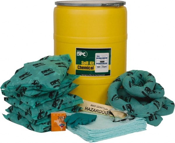 Brady SPC Sorbents SKH-55 38 Gal Capacity Hazardous Materials Spill Kit 