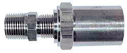 1/4 NPTF, Reusable Hose Male Fitting