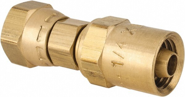 1/4 NPSM, Reusable Hose Female Swivel Fitting