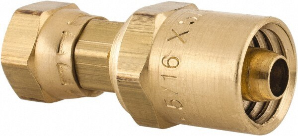 1/4 NPSM, Reusable Hose Female Swivel Fitting