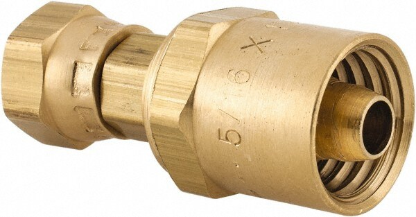 1/4 NPSM, Reusable Hose Female Swivel Fitting