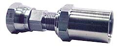 3/8 NPSM, Reusable Hose Female Swivel Fitting