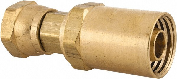 1/2 NPSM, Reusable Hose Female Swivel Fitting