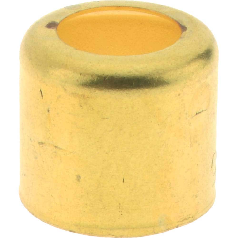 0.525" ID Hose Ferrule Brass, 0.47" Long