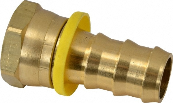 1/4 Female SAE x 1/4 Brass Hose Barb