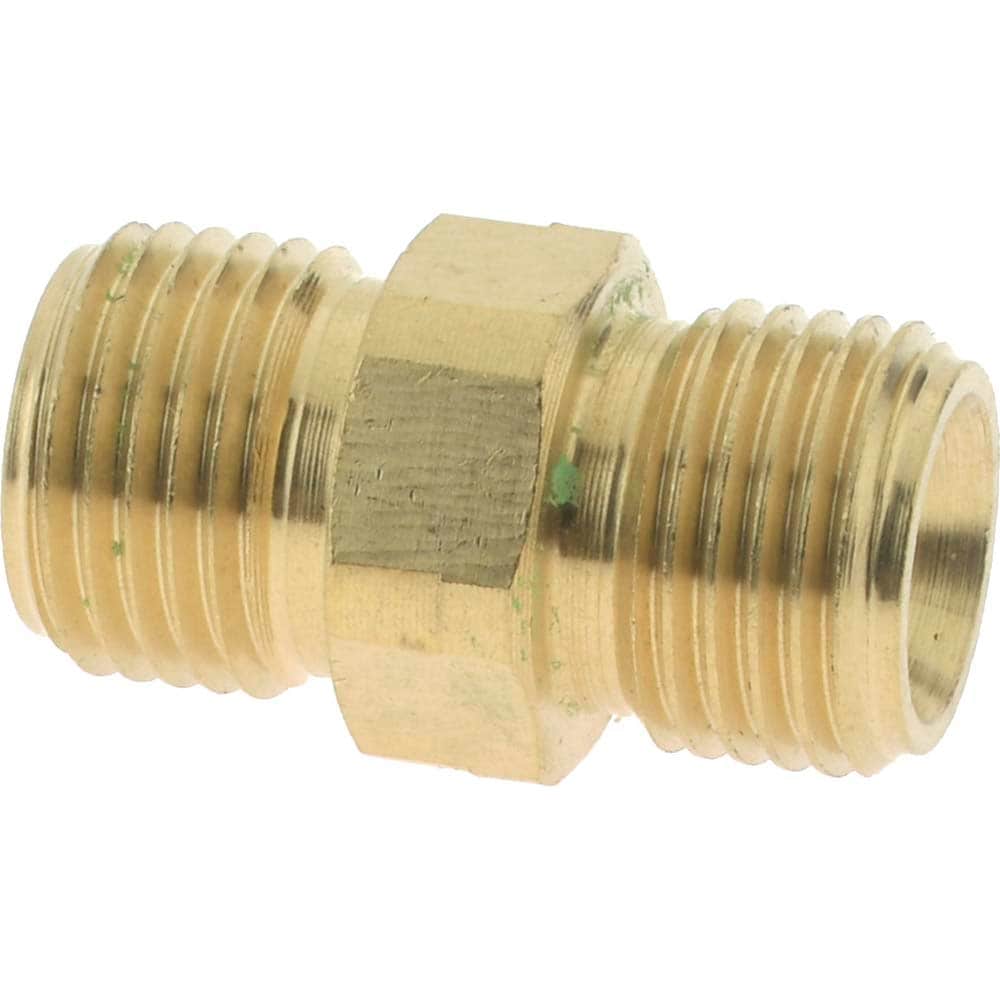Industrial Pipe Hex Plug: 1/8" Male Thread, MNPSM