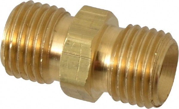 Industrial Pipe Hex Plug: 1/4" Male Thread, MNPSM