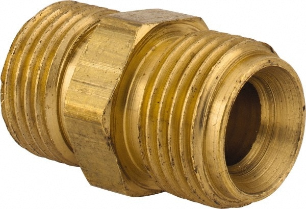 Industrial Pipe Hex Plug: 3/8" Male Thread, MNPSM