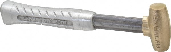 AMERICAN HAMMER AM3BRAG - 1-1/2 Face Diameter Brass Hammer