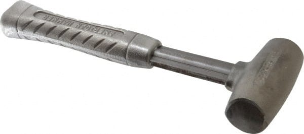 American Hammer AM3ZNAG Non-Marring Hammer: 3 lb, 1-1/2" Face Dia, Zinc Aluminum Alloy Head 