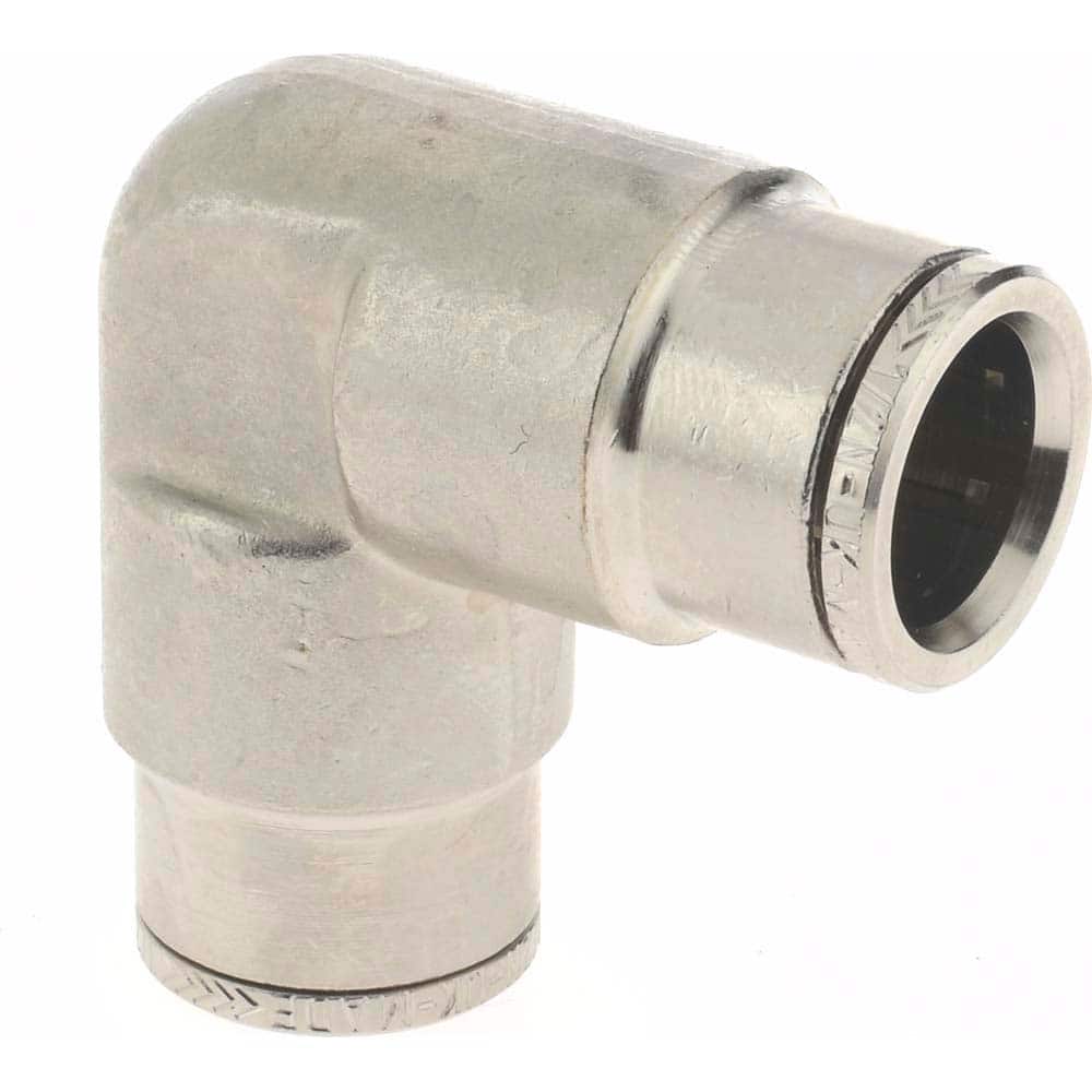Norgren 120400700 Push-To-Connect Tube to Tube Tube Fitting: Pneufit Union Elbow, 1/2" OD 