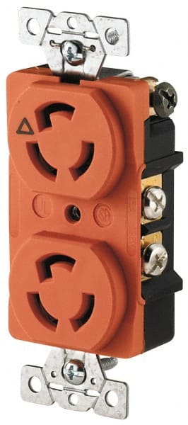 Cooper Wiring Devices IG4700 125 VAC, 15 Amp, L5-15R NEMA, Isolated Ground Receptacle 