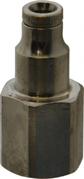 Norgren 124260118 Push-To-Connect Tube to Male & Tube to Male NPT Tube Fitting: 1/8" Thread, 1/8" OD 