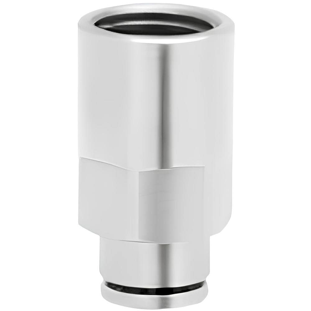 Push-To-Connect Tube to Male & Tube to Male NPT Tube Fitting: Pneufit Female Adapter, Straight, 1/8" Thread, 5/32" OD