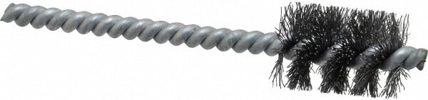 1/2 Inch Inside Diameter, 11/16 Inch Actual Brush Diameter, Carbon Steel, Power Fitting and Cleaning Brush