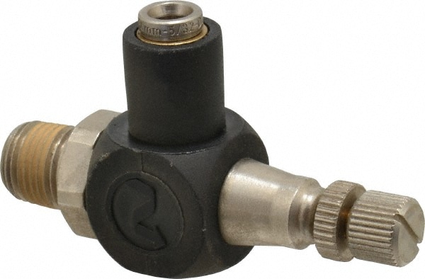 Norgren 12VA00218 Air Flow Control Valve: Flow Control Valve, Tube x NPT, 5/32" Tube OD Image